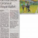 Marià Huguet: ‘De l’Escola de Girona al Royal Ballet de Londres’ (El PUNT AVUI)
