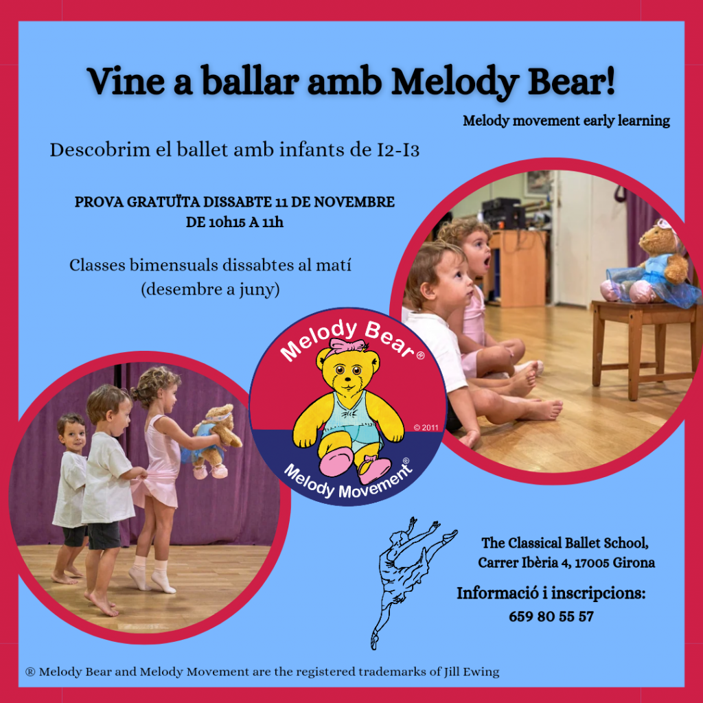 Més informació sobre l'article Pre-ballet amb Melody Bear