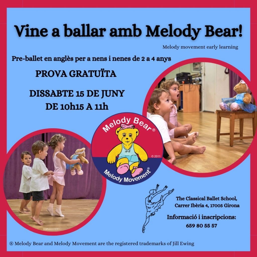 Més informació sobre l'article Vine a ballar amb Melody Bear