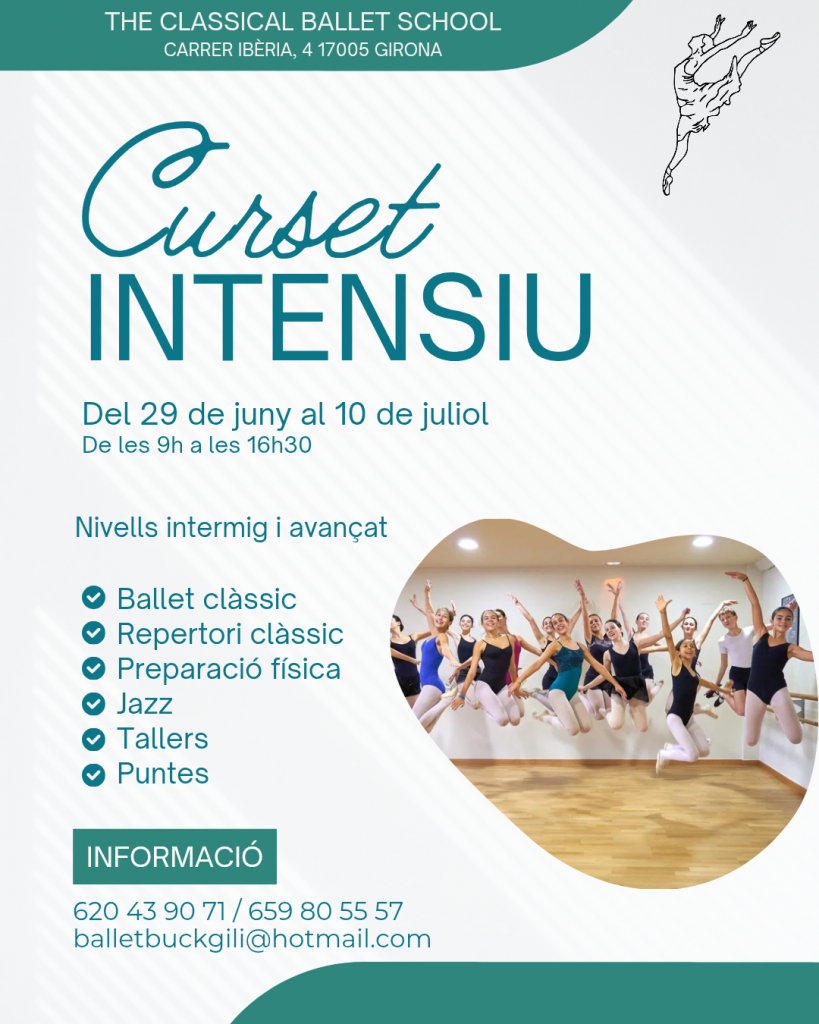 Més informació sobre l'article 📢 Curset intensiu!